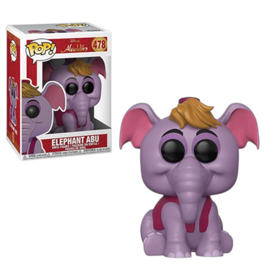 Funko Pop! Disney Aladdin Elephant Abu #478 Vinyl Figure