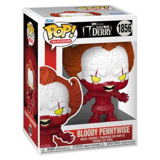 Funko Pop! IT Welcome to Derry Bloody Pennywise #1856 Vinyl Figure