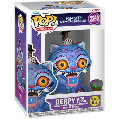 Funko Pop! KPop Demon Hunters Derpy with Sussie Glow #2260 Vinyl Figure