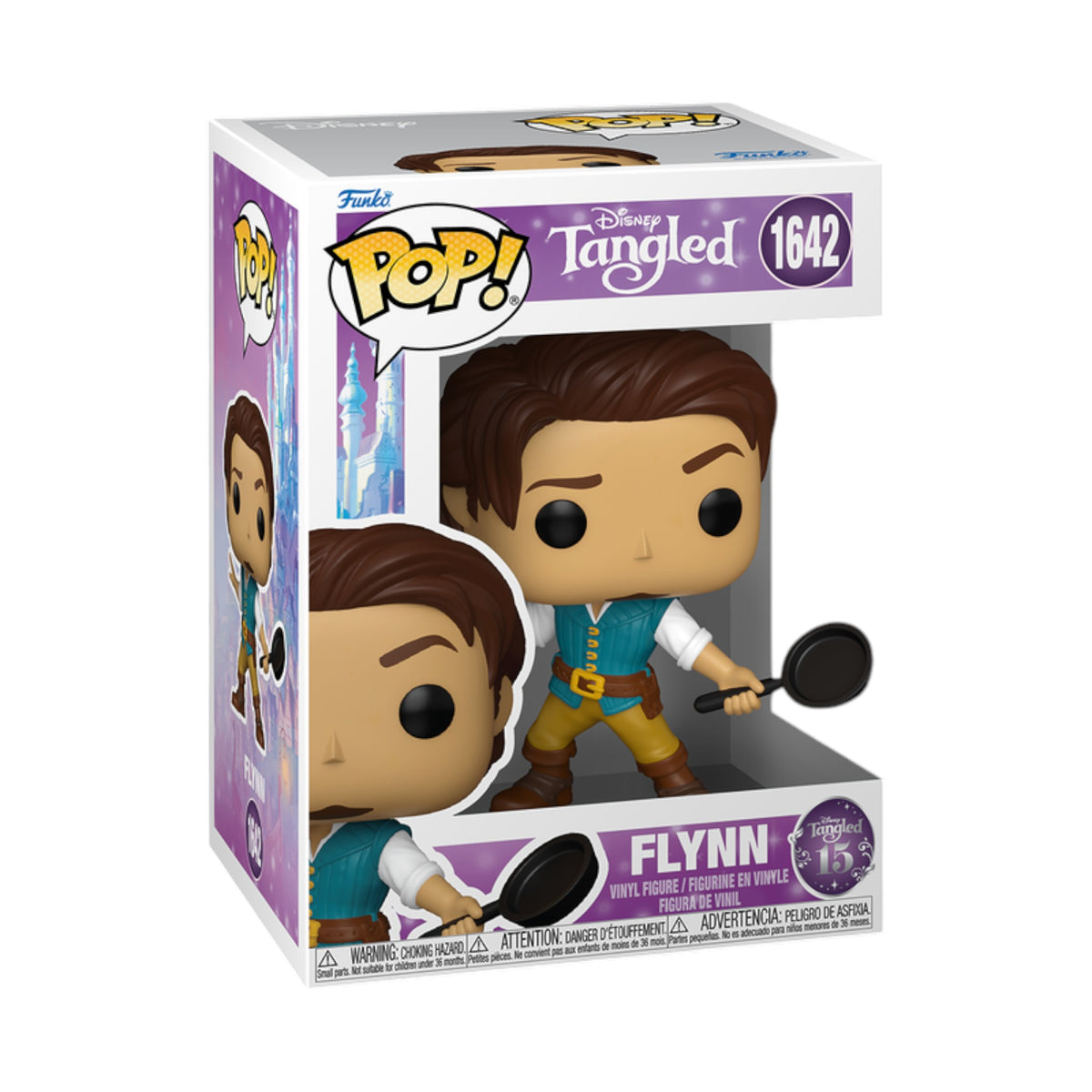 Funko Pop! Tangled 15th Anniversary Flynn #1642 Vinyl Figure