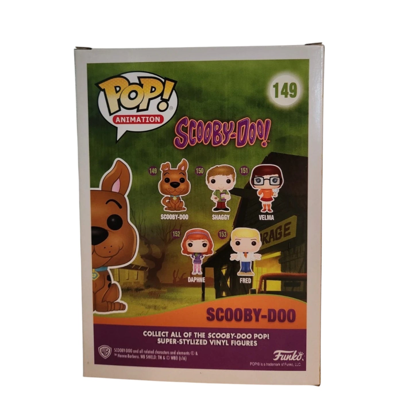 Funko Pop! Animation Scooby-Doo (Flocked) #149 Vinyl Figure