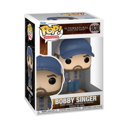 Funko Pop! vinyl figure packaging of Bobby Singer from Supernatural