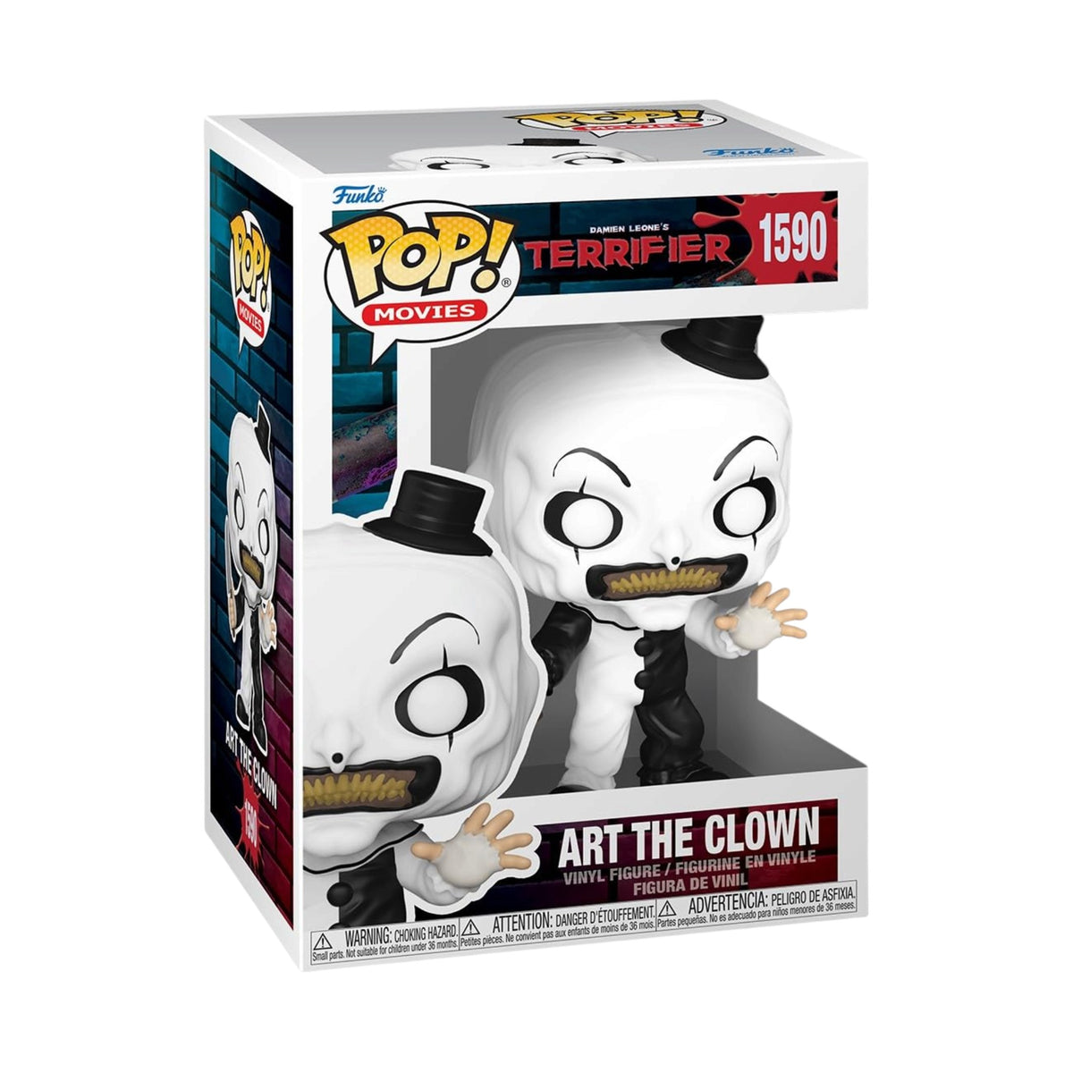 Funko Pop! Terrifier Art the Clown #1592 Vinyl Figure