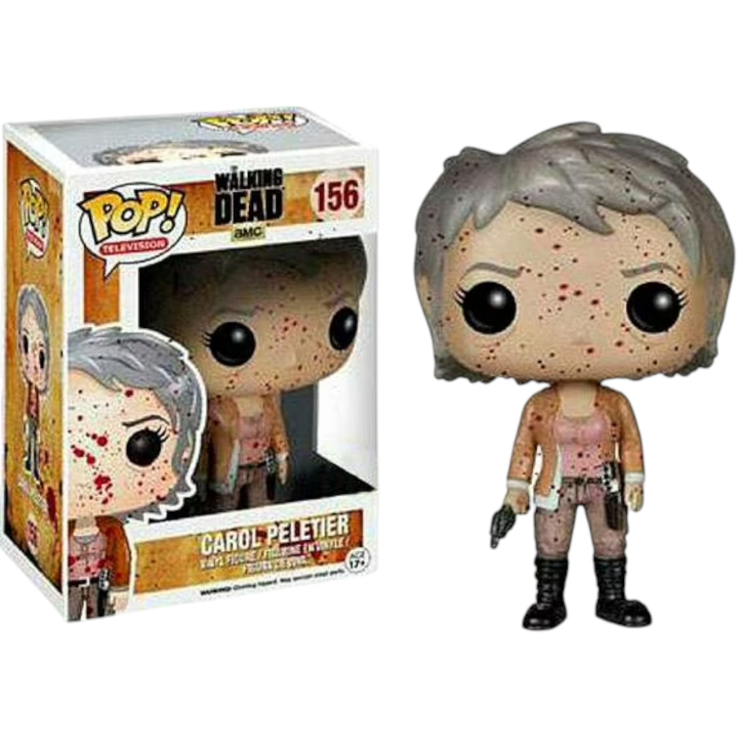 Funko Pop! The Walking Dead Carol Peletier (Bloody) Vinyl Figure