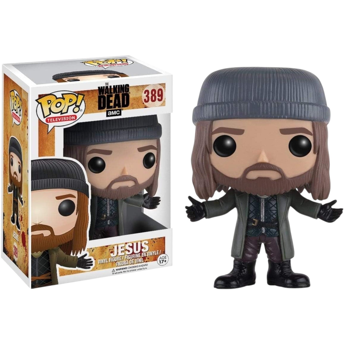 Funko Pop! The Walking Dead Jesus #389 Vinyl Figure