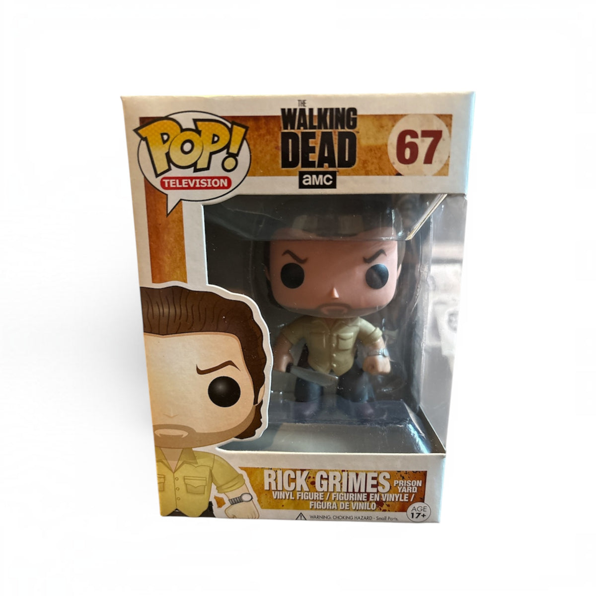 Funko Pop! The Walking Dead Rick Grimes Prison Yard #67 Vinyl Figure