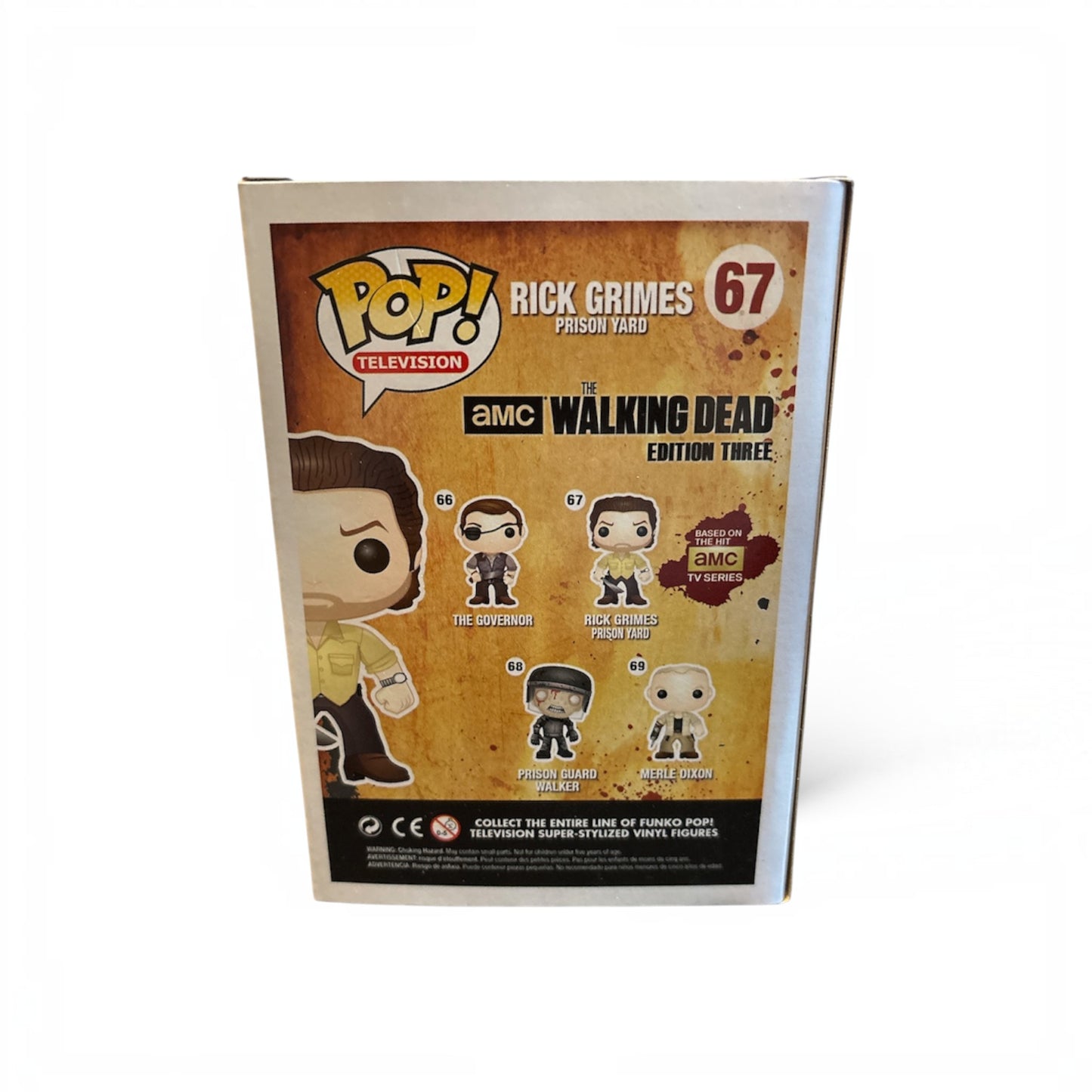 Funko Pop! The Walking Dead Rick Grimes Prison Yard #67 Vinyl Figure