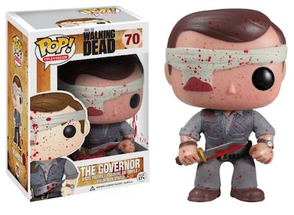 Funko Pop The Walking Dead The Governor #70 Bloody PX Previews Exclusive Vinyl Figure