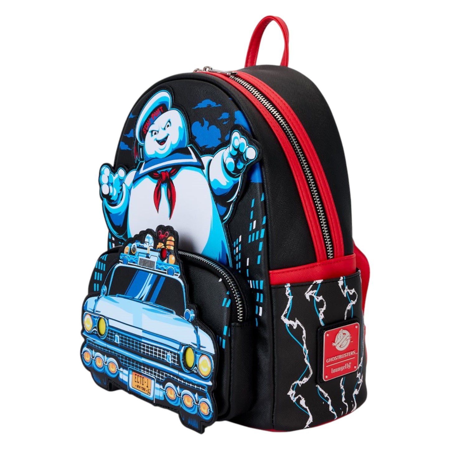 Loungefly New Ghostbusters Stay Puft Marshmallow Man Chase Mini-Backpack