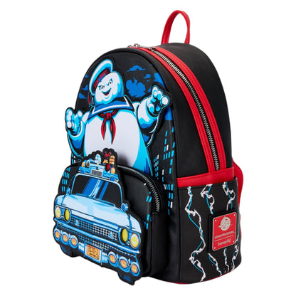 Loungefly New Ghostbusters Stay Puft Marshmallow Man Chase Mini-Backpack