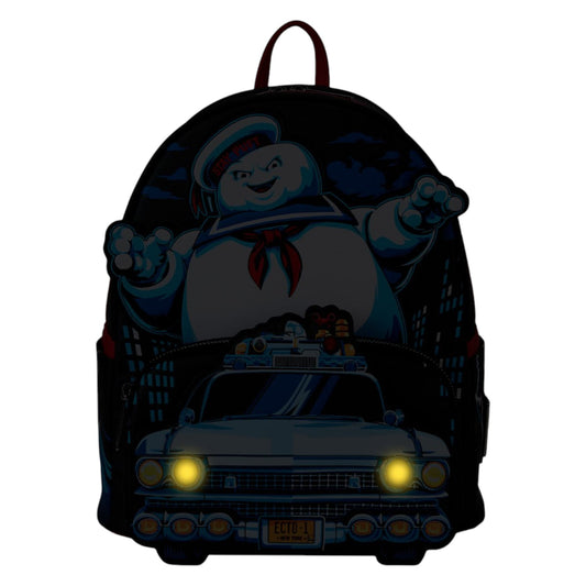 Loungefly New Ghostbusters Stay Puft Marshmallow Man Chase Mini-Backpack