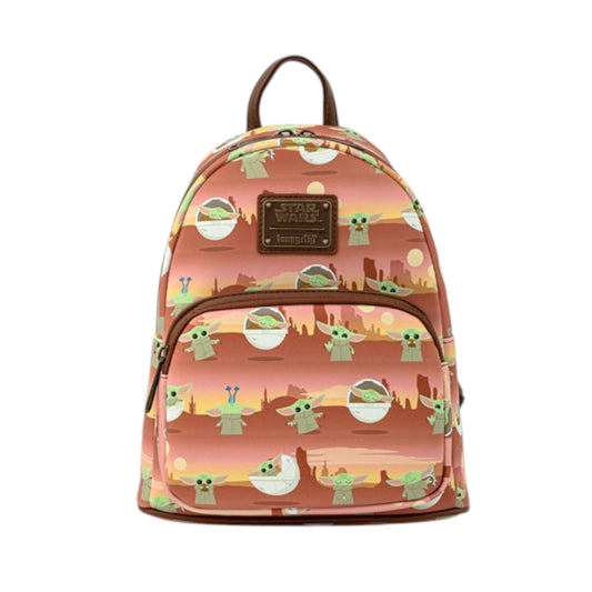 Loungefly Star Wars The Mandalorian The Child Scene Mini Backpack