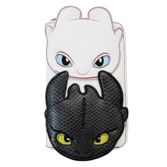 Loungefly Dreamworks How to Train Your Dragon Light and Night Fury Wallet
