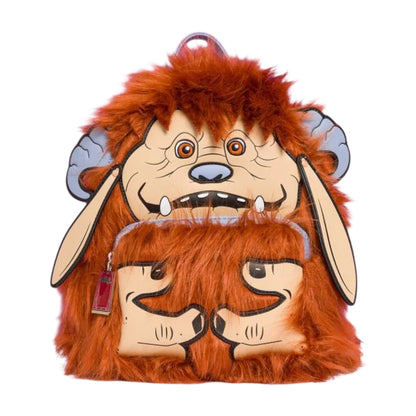 Loungefly Labyrinth Ludo Cosplay Mini Backpack on a white background 