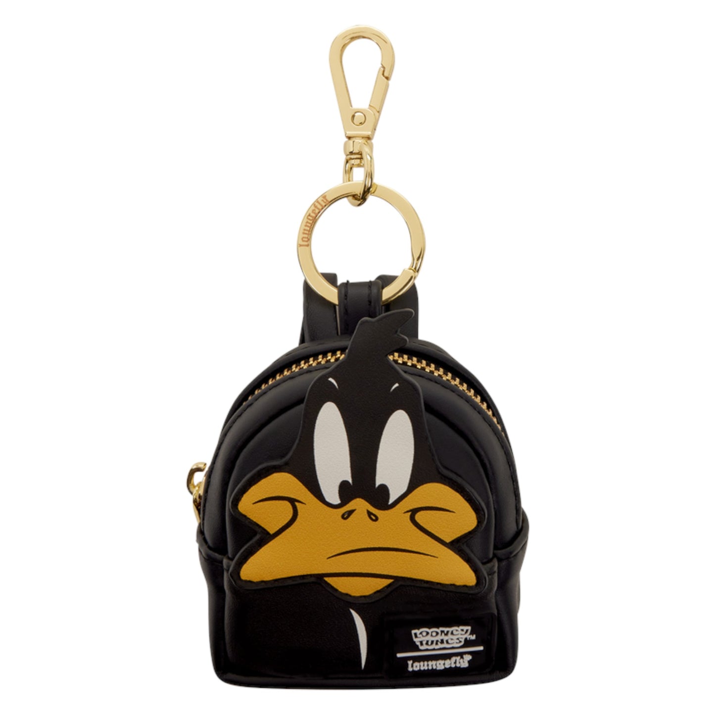 Keychain with Daffy Duck design on a white background
