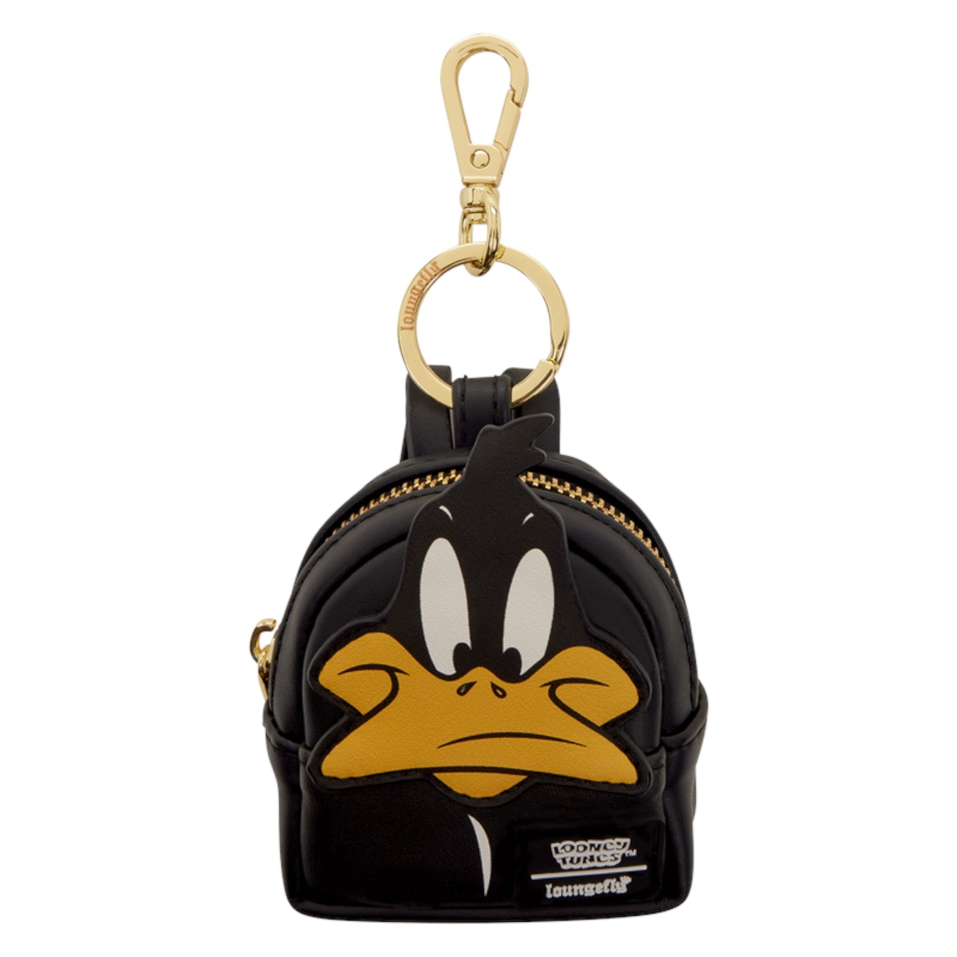 Keychain with Daffy Duck design on a white background