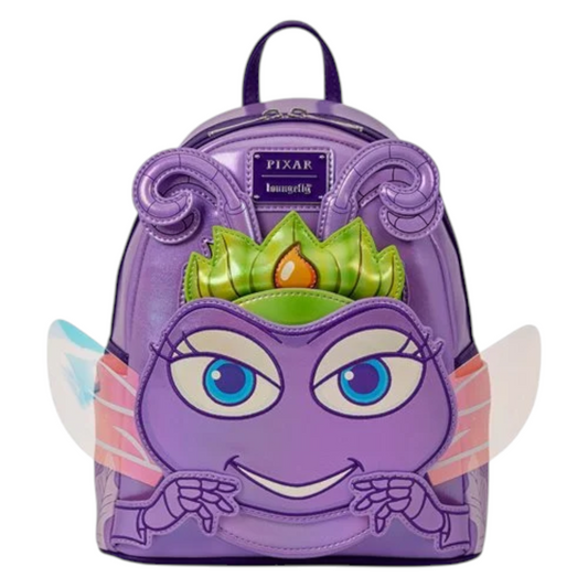 Loungefly New A Bug's Life Princess Atta Cosplay Mini Backpack with Ear Headband