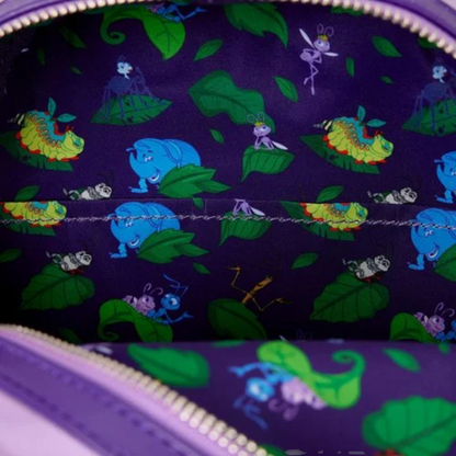 Loungefly New A Bug's Life Princess Atta Cosplay Mini Backpack with Ear Headband