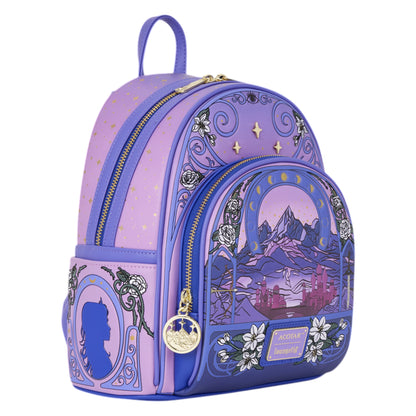 Loungefly New A Court of Thorns and Roses Ramiel Mountain Jasmine Scented Mini Backpack