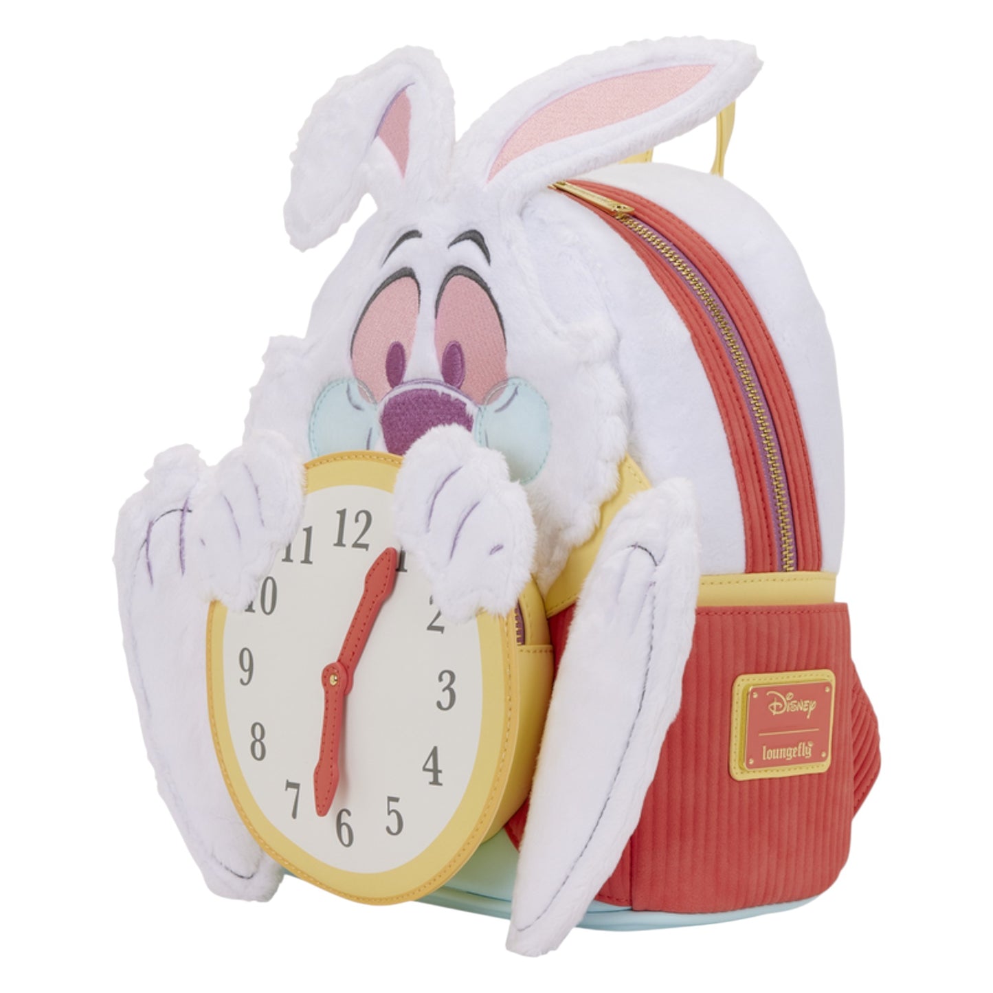Loungefly Vault Disney Alice in Wonderland White Rabbit Mini Backpack & Wallet Set