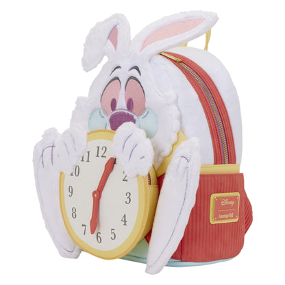 Loungefly Vault Disney Alice in Wonderland White Rabbit Mini Backpack & Wallet Set