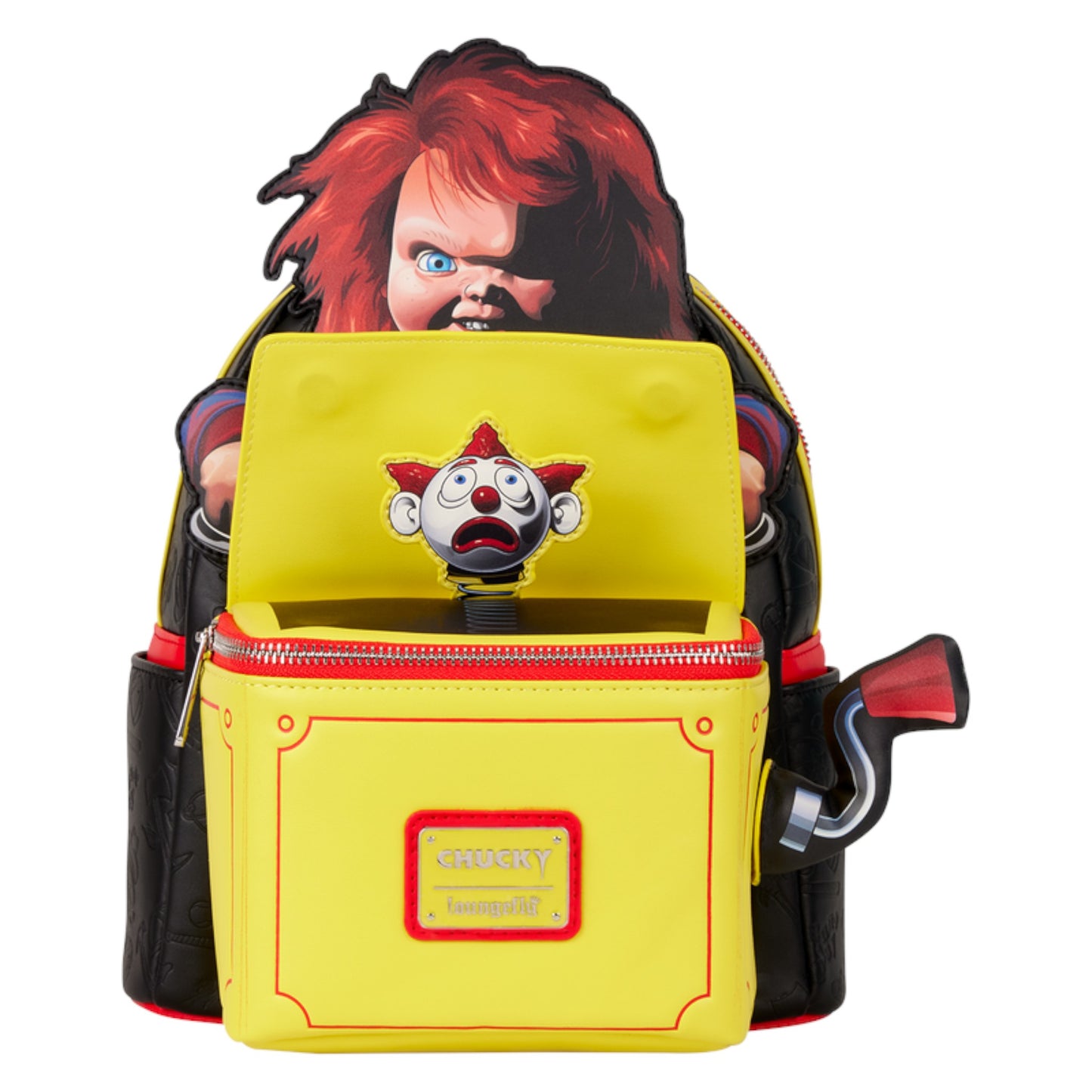Loungefly New Chucky Pop-Up Clown Cosplay Mini Backpack