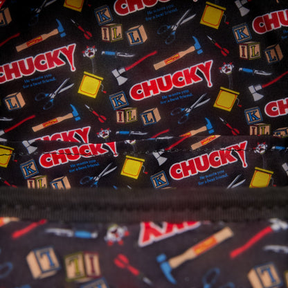 Loungefly New Chucky Pop-Up Clown Cosplay Mini Backpack