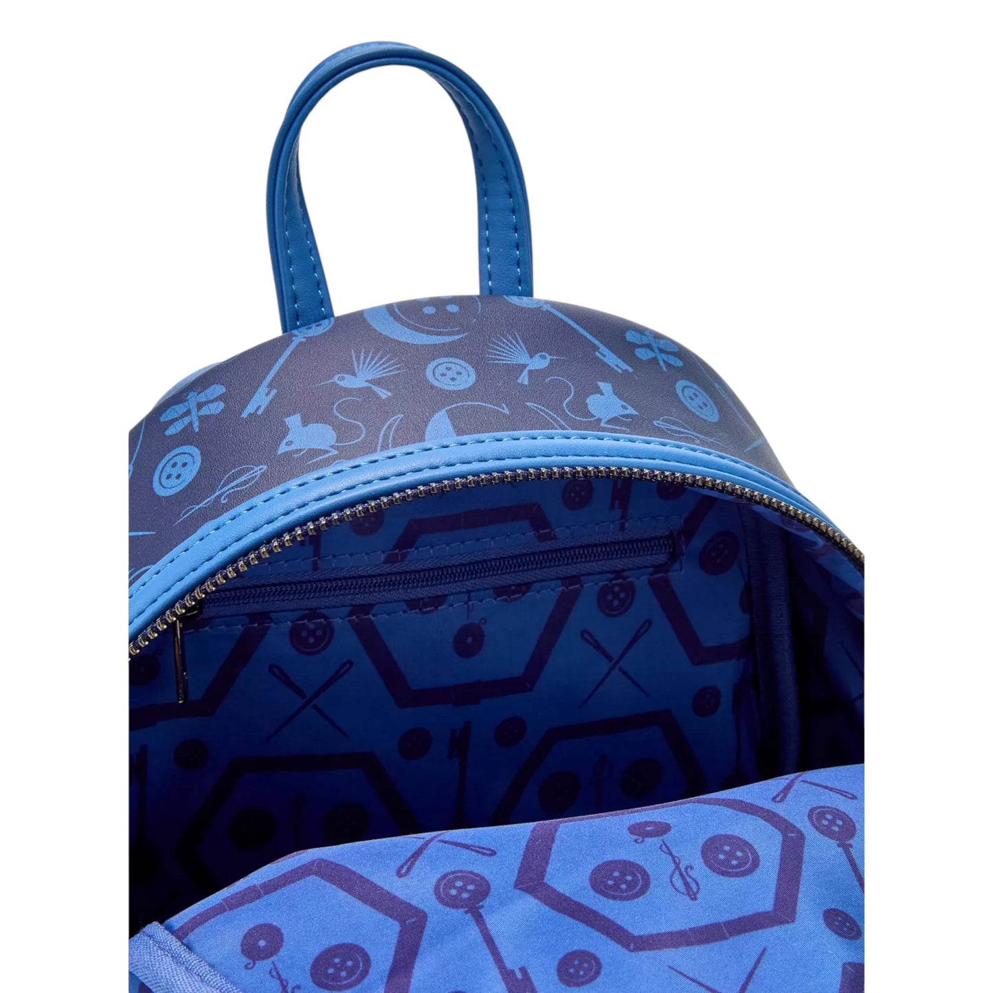 Loungefly New Coraline Portal Button Frame Lenticular Mini Backpack