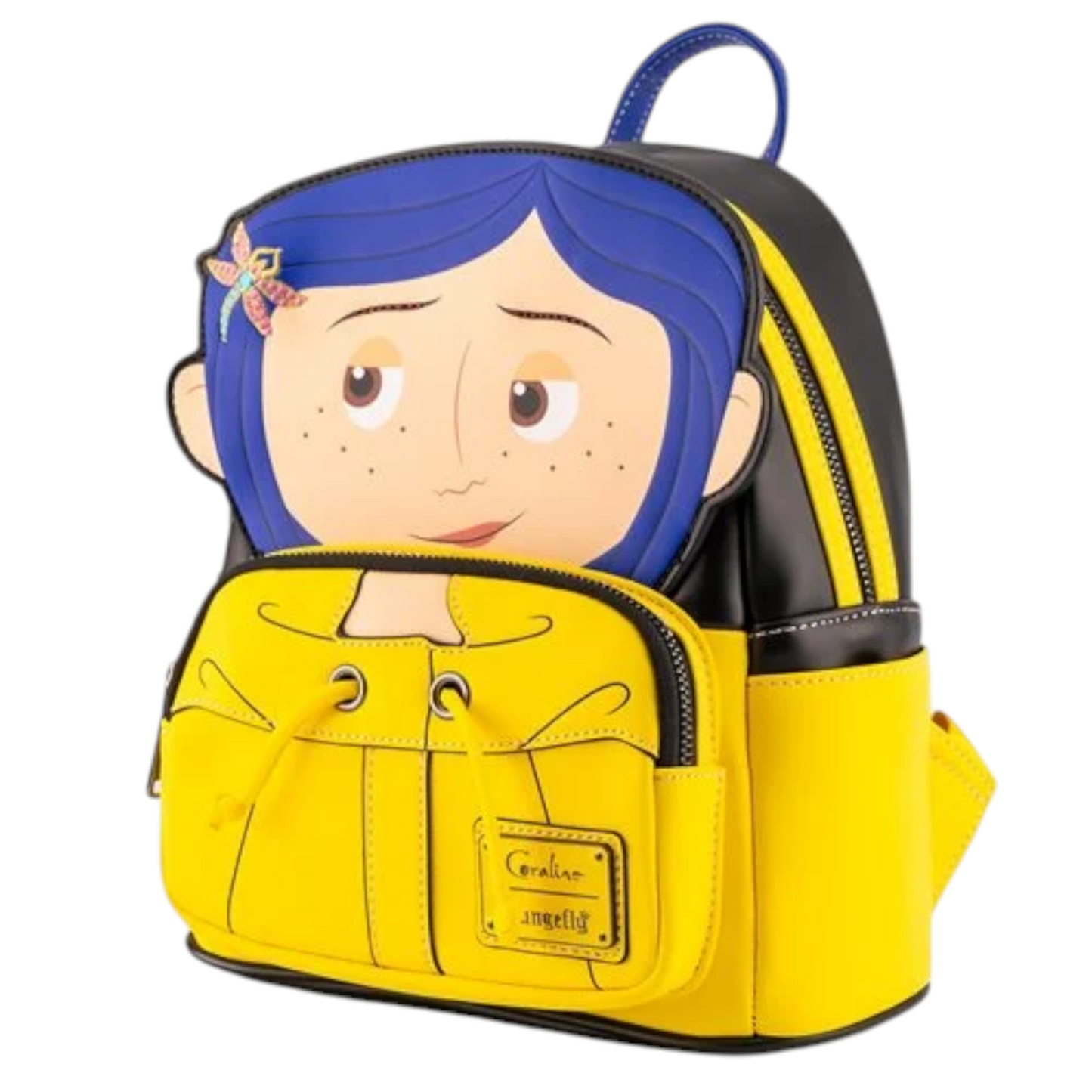 Loungefly New Coraline Raincoat Cosplay Mini Backpack