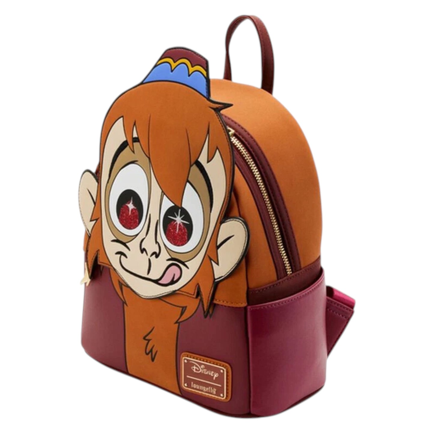 Loungefly Vault Disney Aladdin 30th Anniversary Abu Cosplay Mini Backpack