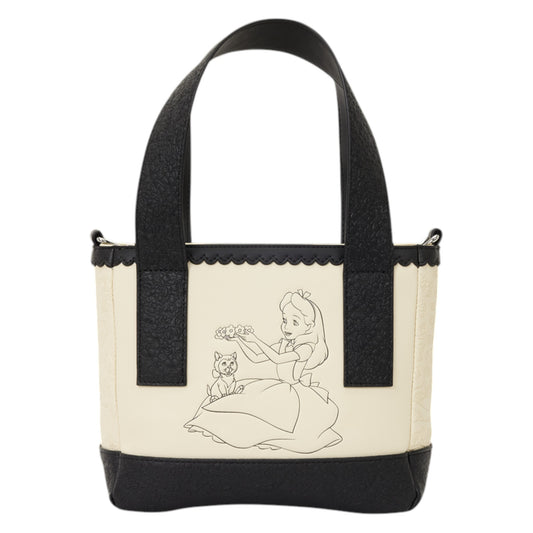 Loungefly New Disney Alice in Wonderland Mini Tote Crossbody Bag