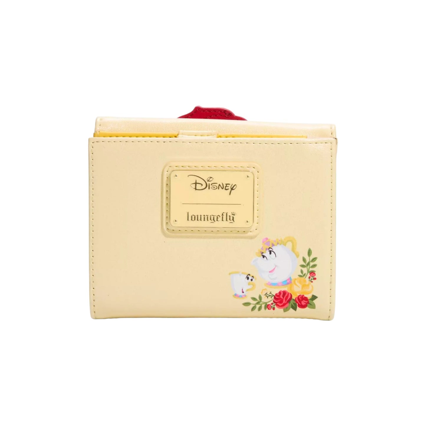 Loungefly Vault Disney Beauty and the Beast Enchanted Rose Shimmer Mini Backpack & Wallet Set