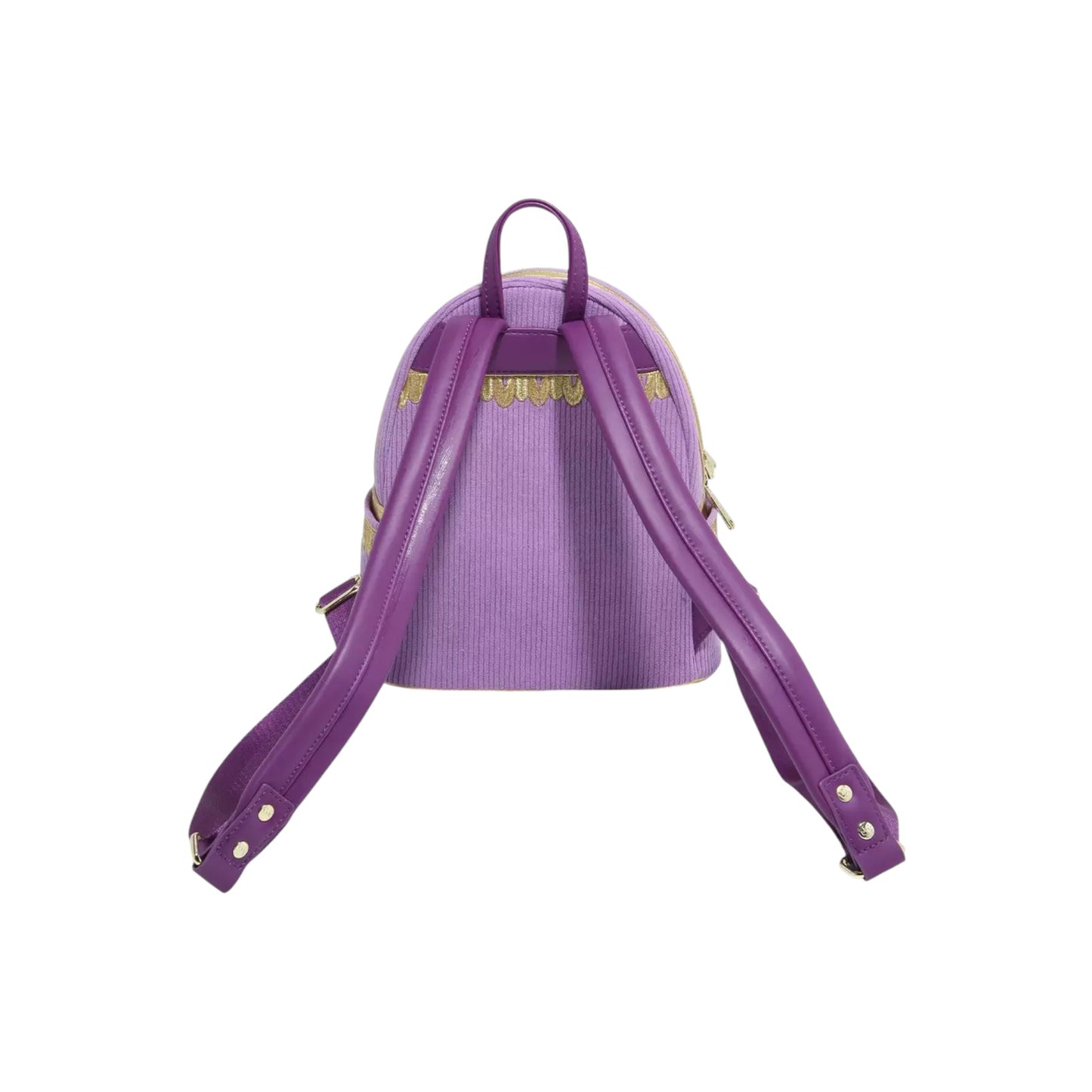 Loungefly Disney Beauty and the Beast Chip Figural Corduroy Mini Backpack