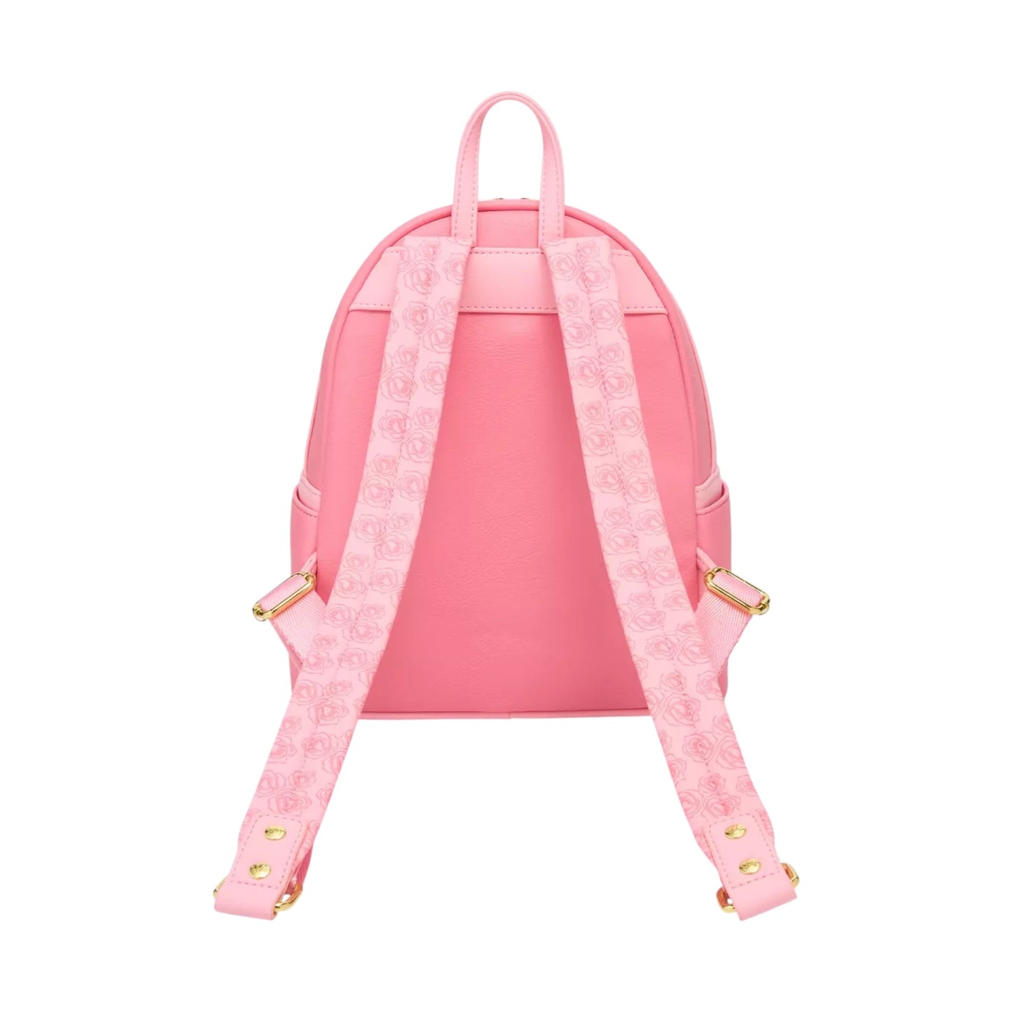 Loungefly Disney Beauty and the Beast Pink Roses Mini Backpack