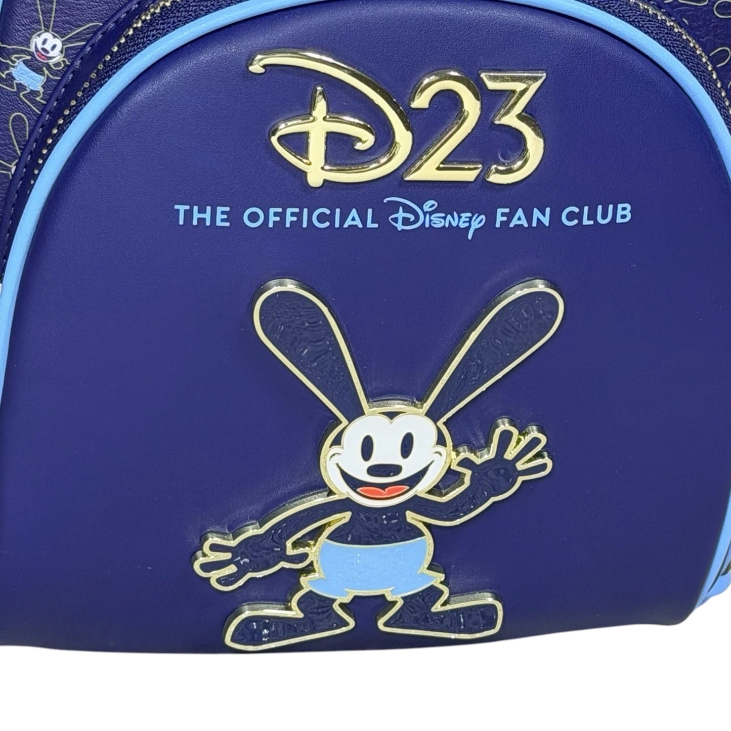 Loungefly Vault D23 Gold Member 2026 Disney Oswald Lucky Rabbit Mini Backpack & Ears