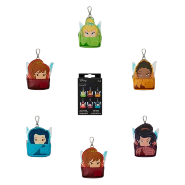 Loungefly New Disney Fairies Mini Backpack Mystery Box Bag Charm