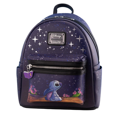 Loungefly Disney Lilo & Stitch Starry Night Stitch Mini Backpack