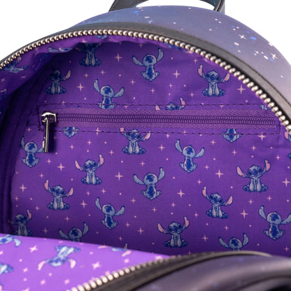 Loungefly Disney Lilo & Stitch Starry Night Stitch Mini Backpack