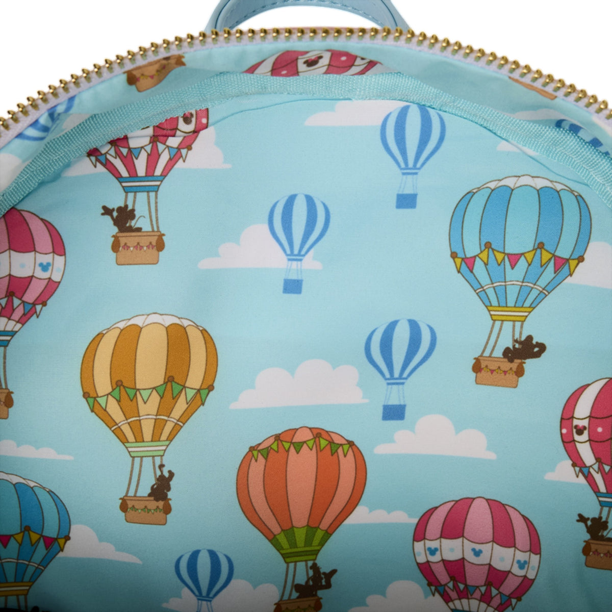 Loungefly New Disney Mickey & Friends Figural Hot Air Balloon Mini Backpack