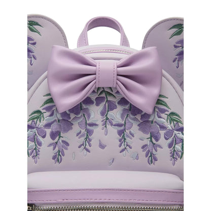 Loungefly Disney Minnie Mouse Wisteria Ears Floral Scented Mini Backpack