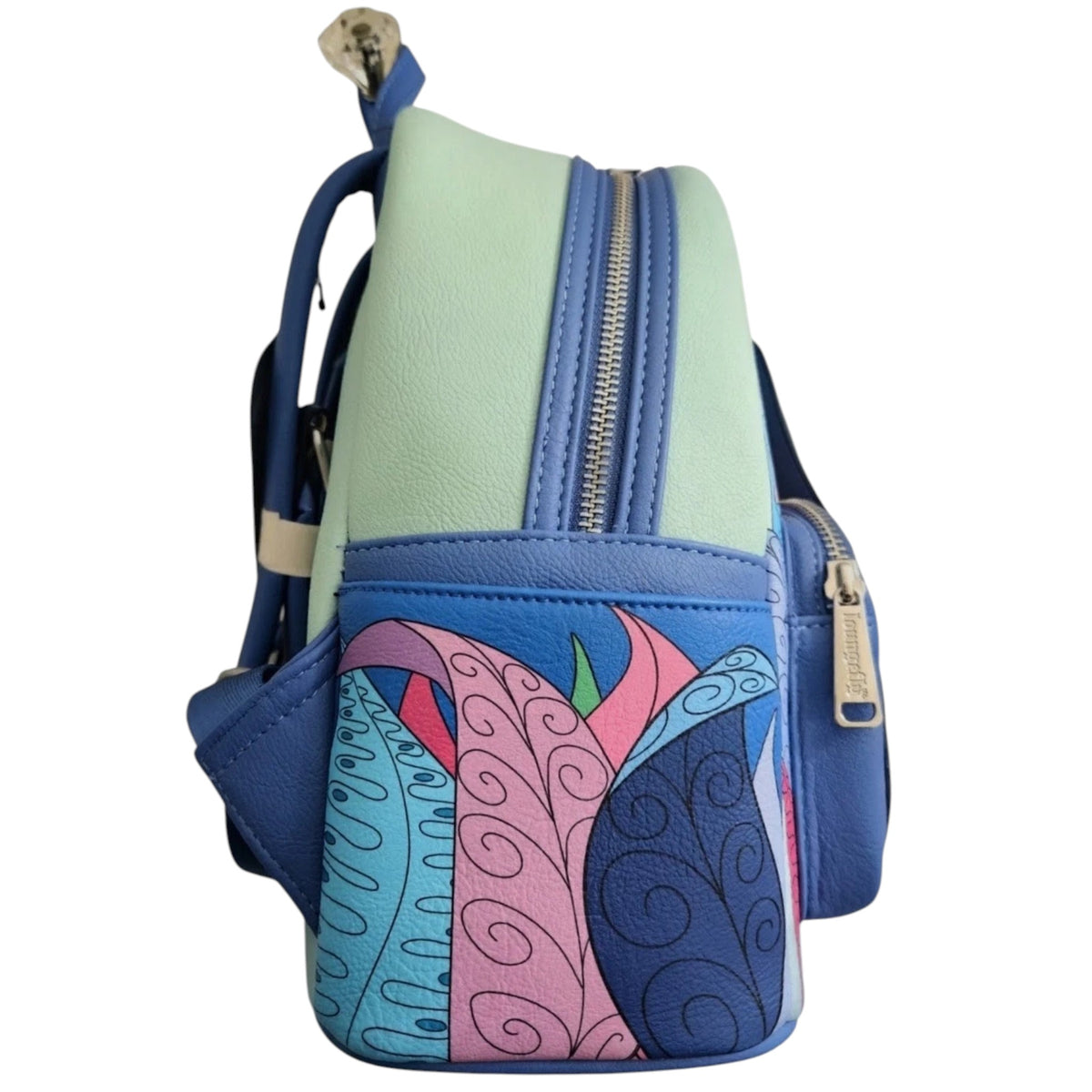 Loungefly Vault Disney Parks Exclusive Alice in Wonderland Absolem Caterpillar Mini Backpack