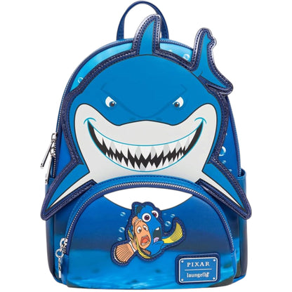 Loungefly Vault Disney Pixar Finding Nemo Bruce Cosplay Mini Backpack