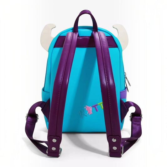 Loungefly Vault Disney Pixar Monsters, Inc. Sulley Mini Backpack with Boo Coin Purse