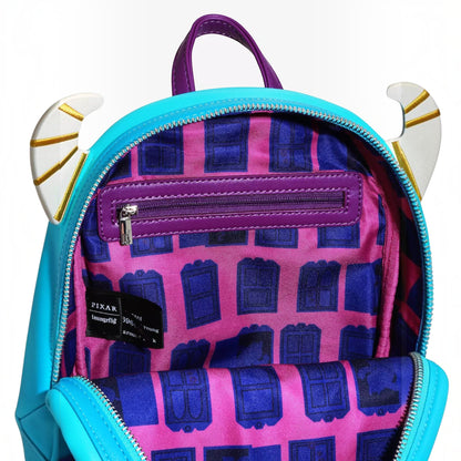 Loungefly Vault Disney Pixar Monsters, Inc. Sulley Mini Backpack with Boo Coin Purse