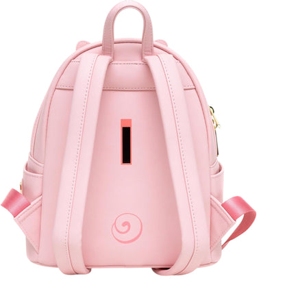 Pink Pink Loungefly Disney Pixar Toy Story Hamm Cosplay Mini Backpack  with a visible brand logo on a white background