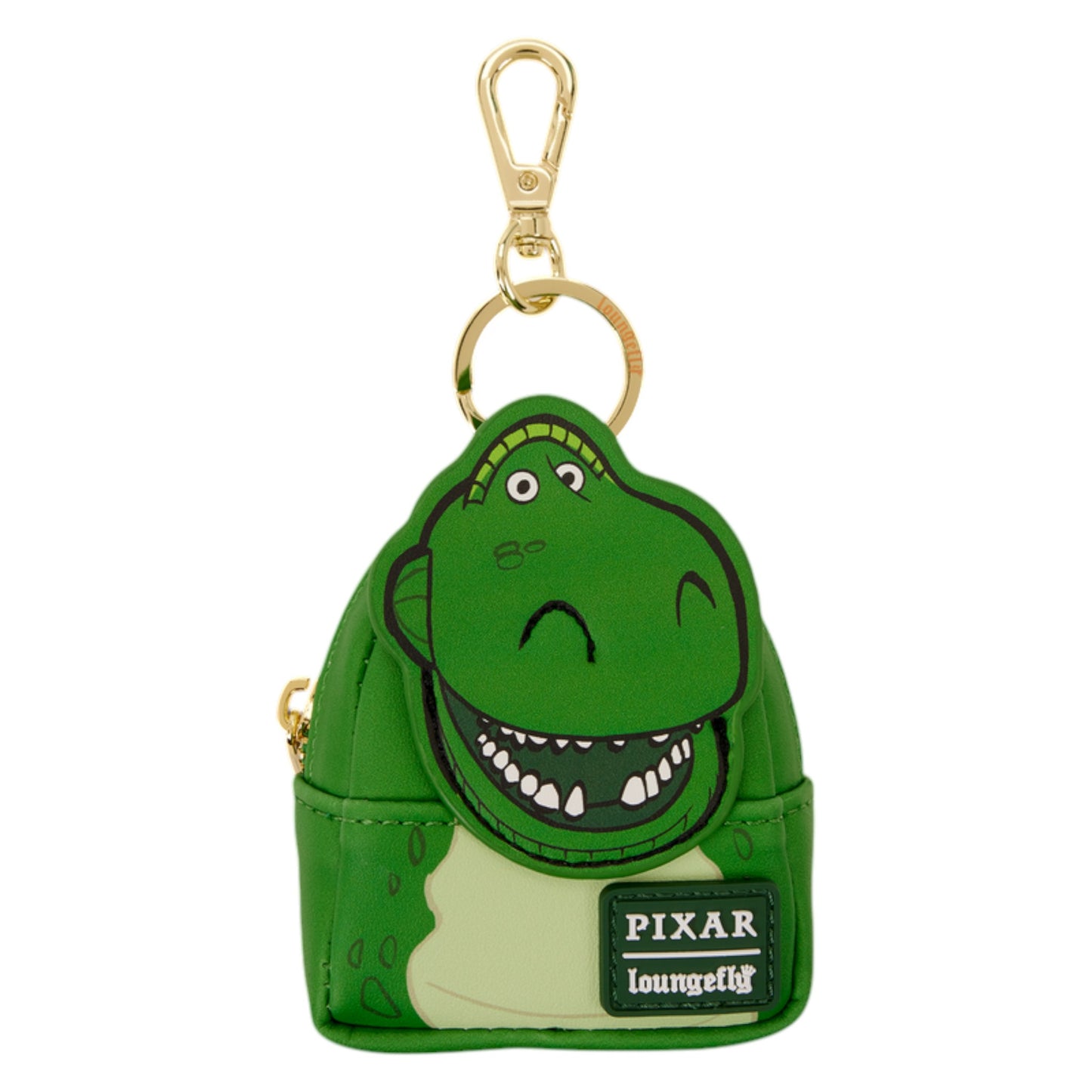 Loungefly Vault Disney Pixar Toy Story Rex Cosplay Mini Backpack, Wallet & Bag Charm Set