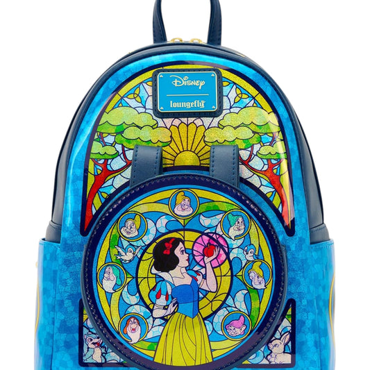 Loungefly Disney Princess Stained Glass Collection: Snow White Mini Backpack