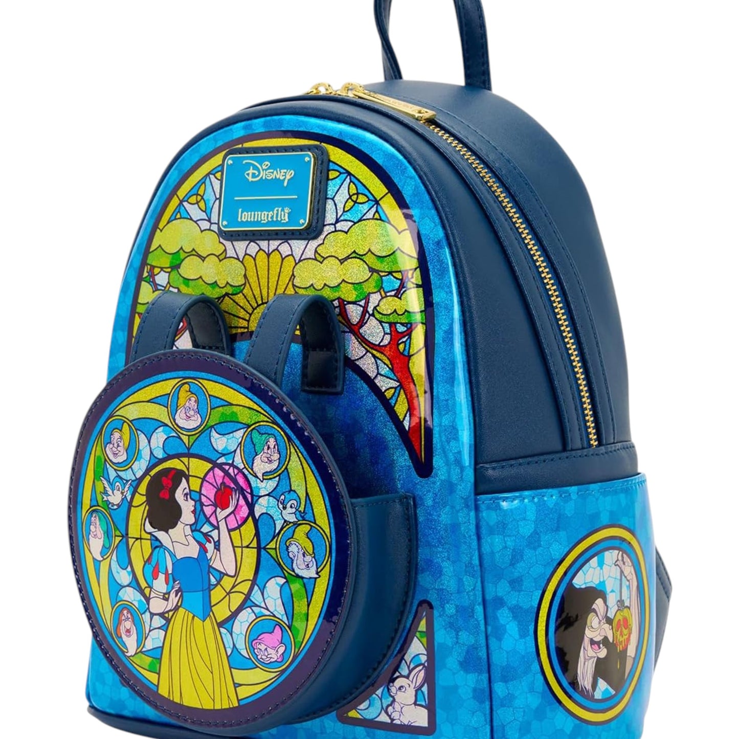 Loungefly Disney Princess Stained Glass Collection: Snow White Mini Backpack