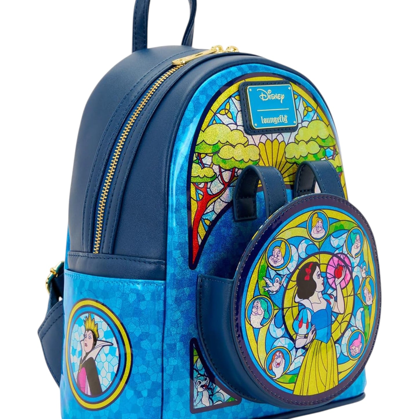 Loungefly Disney Princess Stained Glass Collection: Snow White Mini Backpack