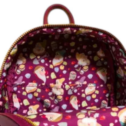 Loungefly Vault Disney Seven Dwarfs Mine Cart Mini Backpack & Wallet Set